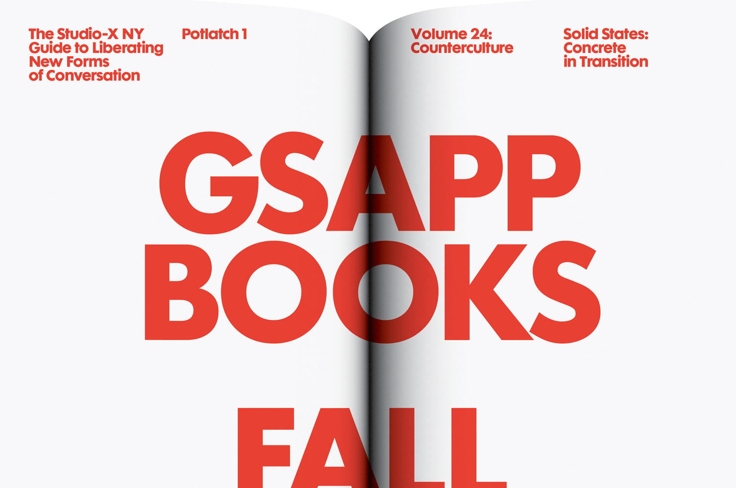 GSAPP Books - MTWTF
