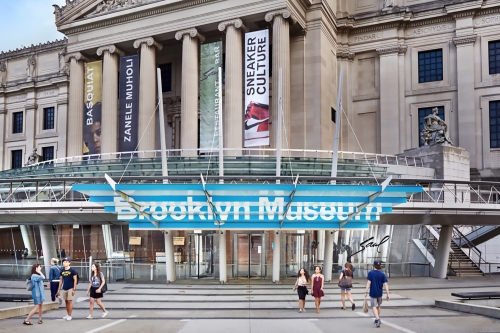 Brooklyn Museum temporary signage - MTWTF
