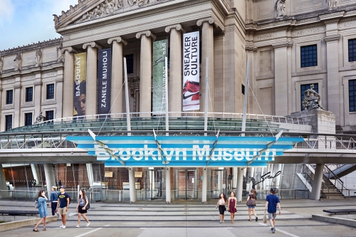 Brooklyn Museum temporary signage - MTWTF